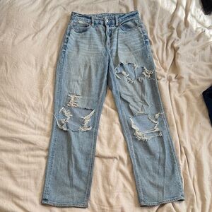 AE Curvy 90s straight jeans